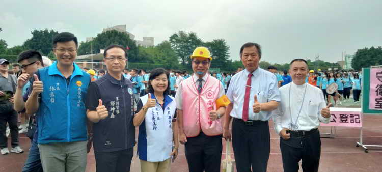 南投高中國家防災日避難示範演練1