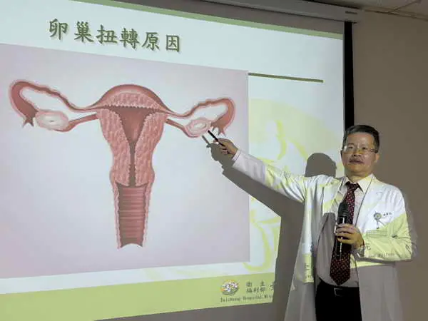 卵巢扭轉腹痛 緊急切除囊腫保卵巢1