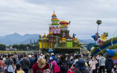 台中國際花毯節揚名國際 獲美國繆思設計獎最高榮譽鉑金獎