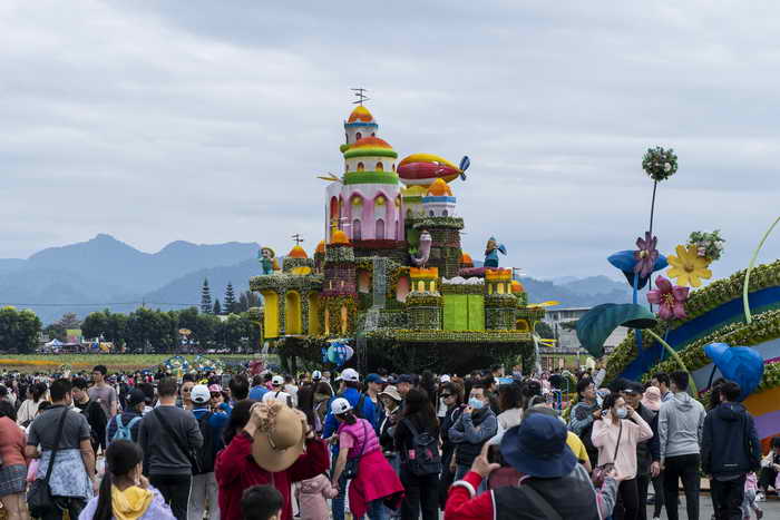 台中國際花毯節揚名國際 獲美國繆思設計獎最高榮譽鉑金獎2