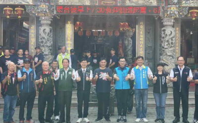 台中巧聖仙師文化祭登場 東勢祖廟三仙師起駕繞境全台50天