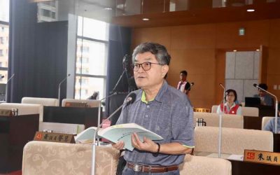 台中市議員李中建議盧秀燕市長加速都市更新發展