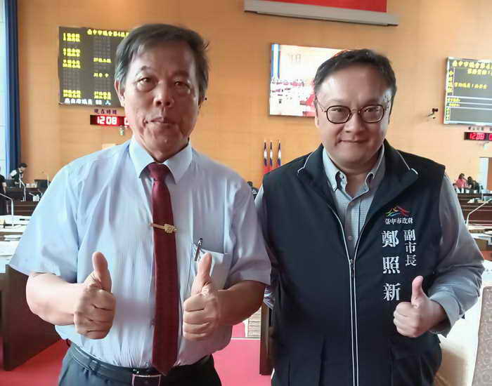 台中市議員賴義鍠質詢運動局1