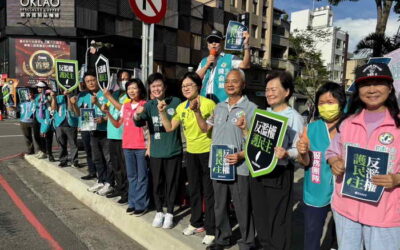 台中市議員陳俞融「反濫權、護民主」台中開講 民眾:擴權害民絕不容許!立院6月21日即將表決!