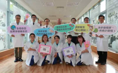 台中慈院籲洗手是減少感染最有效方法