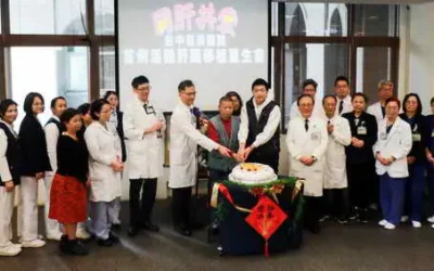 台中慈院首例活體肝移植 父子「同肝共愛」慶重生