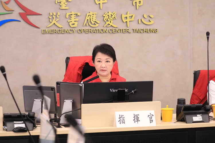 台中脫離海葵陸警範圍 盧市長叮嚀