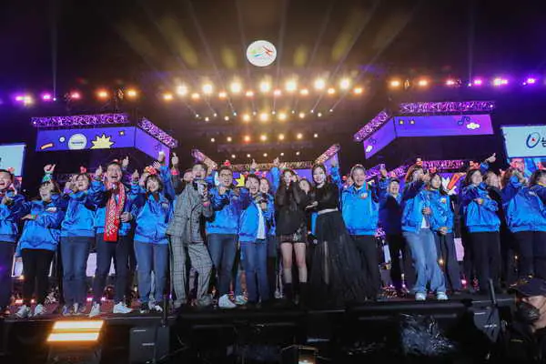 台中跨年晚會創空前之最