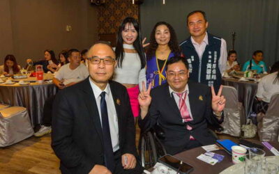 台傳媒理事長周錫鴻前些日才受頒全國365行優秀達人又受聘台灣新住民兩岸新思路經貿文化協會最高顧問頭銜大家皆恭喜他