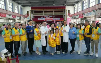 台北市雲林同鄉總會醫療服務團義診篩檢進偏鄉 縣長張麗善感謝醫護守護鄉親健康