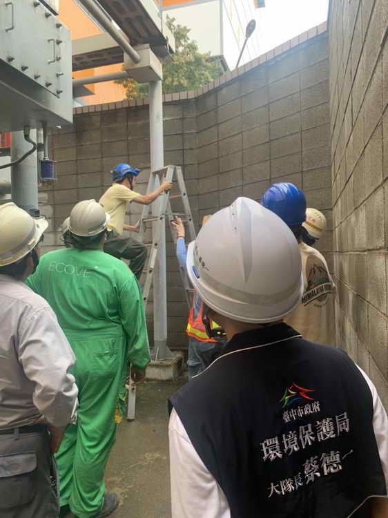 后里焚化廠遭雷擊 中市府環保局啟動緊急應變1
