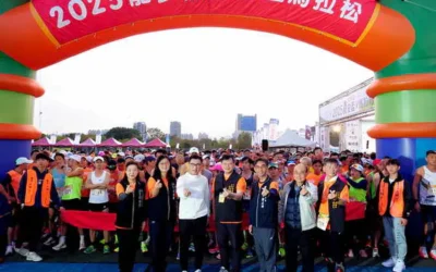 呷出健康、跑出快樂!台中首屆「食安盃馬拉松」中央球場起跑