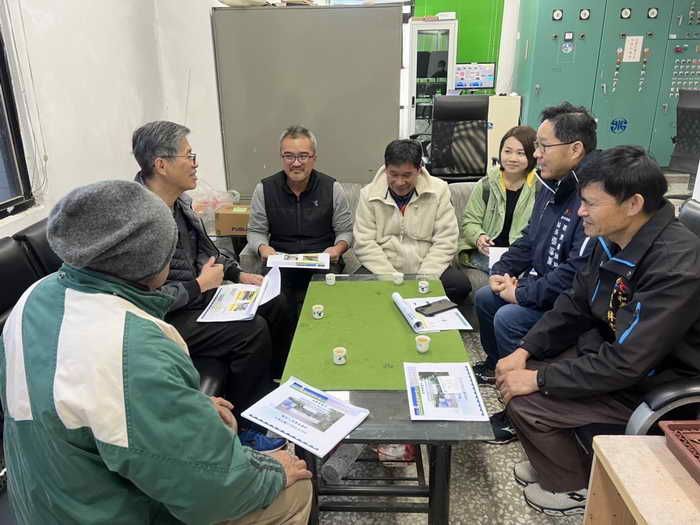 和平梨山逢雨致水質混濁 中市經發局會勘改善1