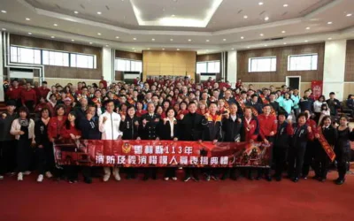 善心義舉護雲林 張麗善縣長表揚57位消防及義消楷模