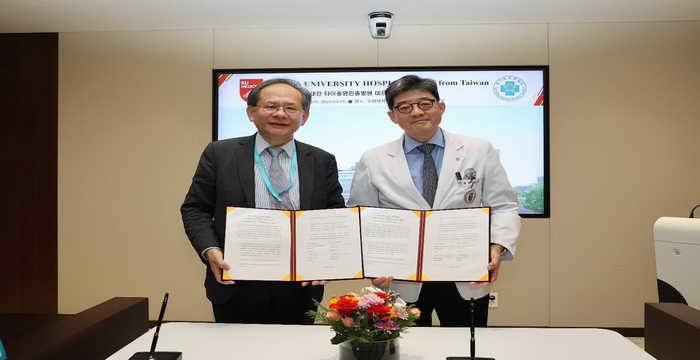 國人旅韓放心就醫 醫療保障再升級 臺中榮總與韓安岩醫院簽署MOU