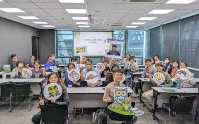 國土生態小學堂開課 跨界保育合作應用國土生態綠網藍圖圖臺