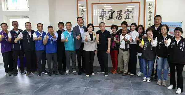 土庫鎮越港里集會所啟用 張麗善縣長1