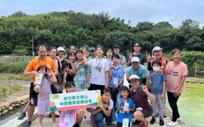 在梨鄉裡遇見綠色農場 新埔南平食農場域長幼共學 獲優良農建獎優等青睞