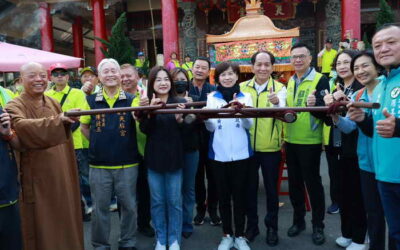 埔里天后宮媽祖文化節登場 環保遶境走出健康