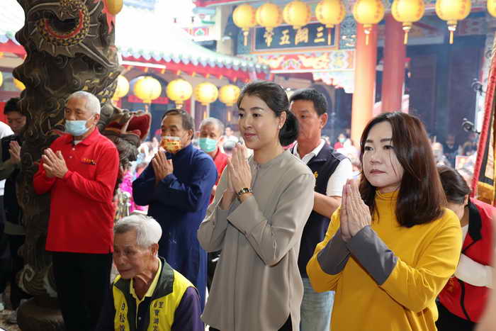 埔里寶湖宮天地堂地母廟歡慶地母至尊聖誕 許淑華縣長虔誠獻午敬感恩地母聖尊庇佑信眾造福地方1