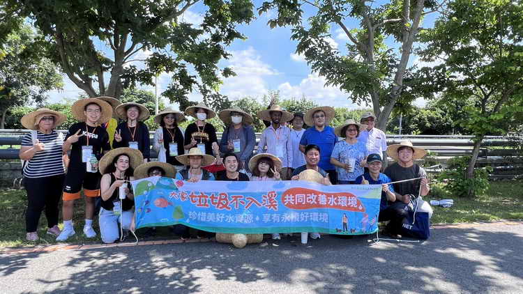 大葉大學攜手溪頂社區 國際生走讀河川 守護清水溪