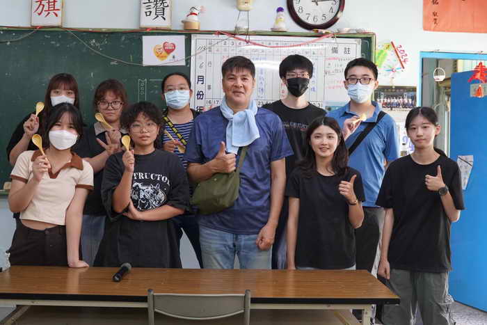 大葉大學攜手社區 木湯匙創作探索農廢再利用新可能1