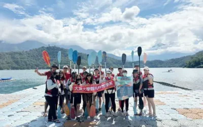 大葉大學觀休系體驗日月潭水域活動