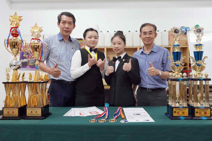 大葉大學觀光餐旅學院勇奪國際競賽多項殊榮