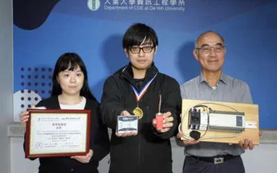 大葉大學資工系研發無線電能監測模組 勇奪中華系統性創新學會金牌