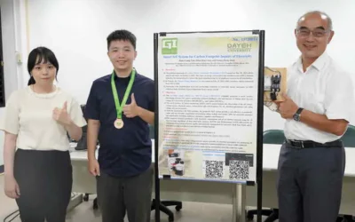 大葉大學資工系開發電能監測模組 綠點子獲銅獎