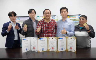 大葉攜手醫院搞發明 環工系高雄發明展奪金和銀