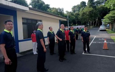 大鵬主委視導中彰榮家 關懷住民長輩