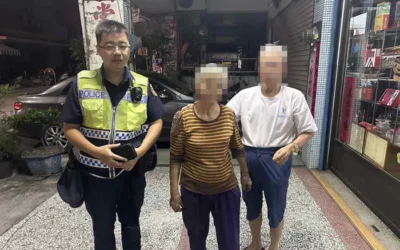 失智婦迷途徘徊超商 莿桐暖警協助找到回家路