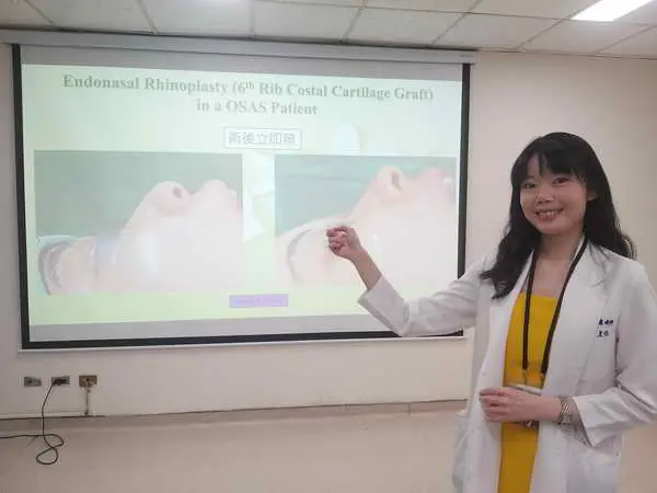 女鼾聲如雷做鼻整形術 治好呼吸中止症還變美1