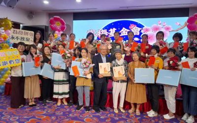 寒梅52年幫助588位寡母 陳楊麗蓉激勵家扶媽傲雪綻放