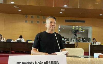 小宅一層10幾戶僅有1電梯到地下室 市議員陳文政籲檢討建築法規