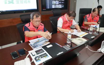 山陀兒颱風來勢洶洶 南投展開預防性撤離