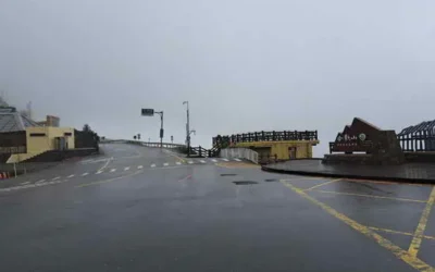 山陀兒颱風慢行 合歡山及奧萬大森林遊樂區延長休園