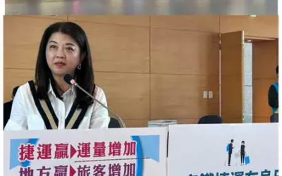 市議員吳瓊華關心高鐵捷運在烏日 觀光旅客留烏日 創造三贏