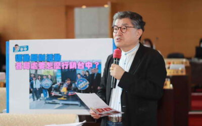 市議員李中非常肯定盧秀燕市長爭取到F1賽事第一名的賽車隊伍來到台中表演