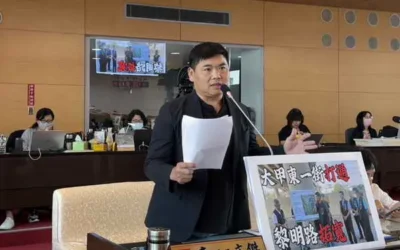 市議員李文傑關切重要道路建設工程