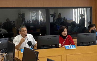 市議員黃馨慧建議「台中市實施平均地權基金」繳庫前、應保留適當額數作為公共建設預算之用