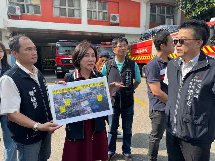 市議員黃馨慧關心救護救災1