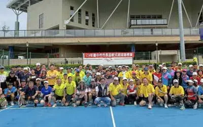 市長盃軟式網球賽台中市國際網球中心盛大開打 運動局長:持續整合資源培育軟網人才