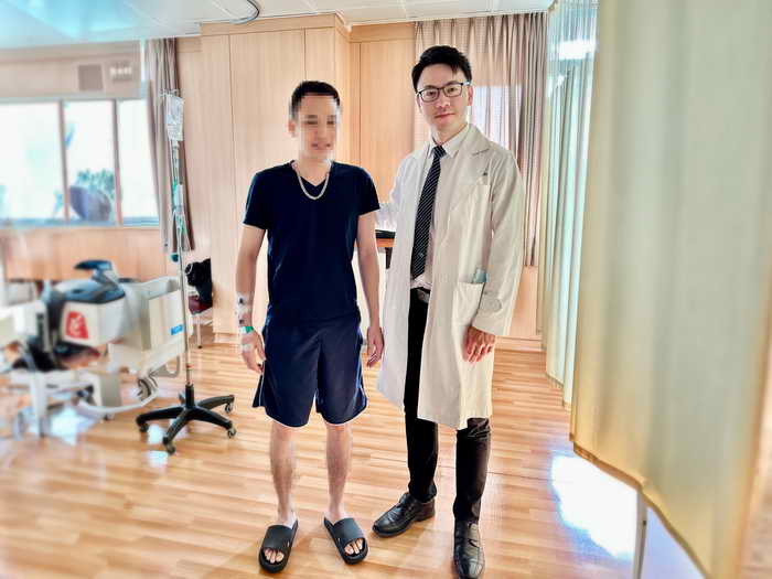 年輕移工下背痛一年 脊椎內視鏡治癒1
