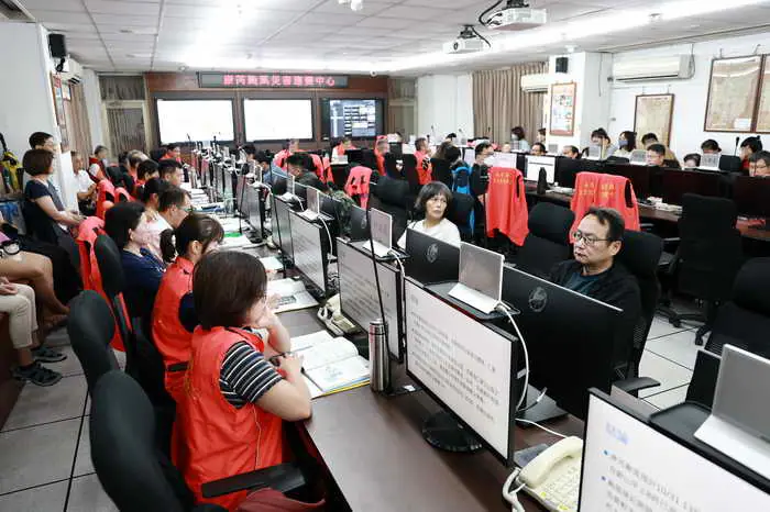 康芮颱風登陸 南投縣府提醒民眾盡量不要外出