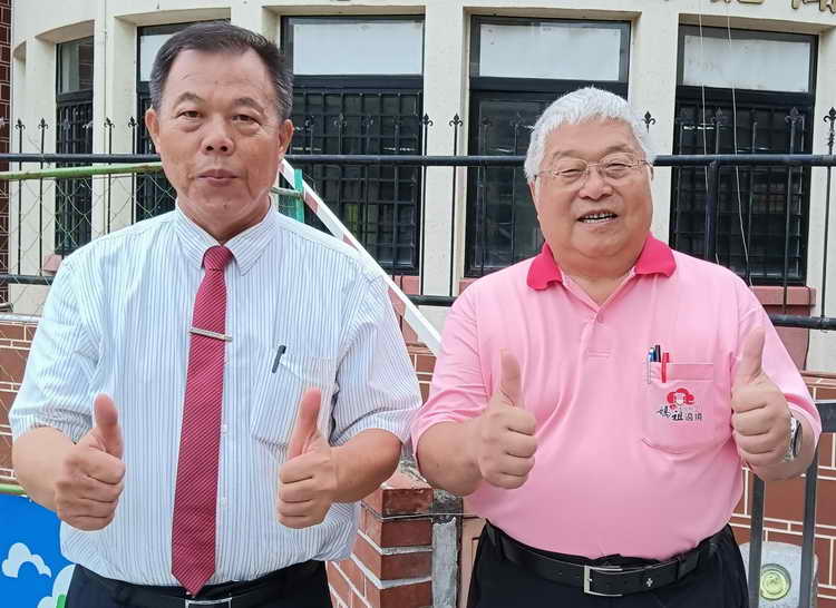 張德欽社長 林肇睢董事長 郭俐妏會長 吳三伯理事長拜會林宥富董事長受到熱烈歡迎招待1