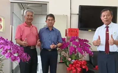 張德欽社長及陳學堂董事長拜會新任南投地檢署主任觀護人許玄宗受到熱烈歡迎