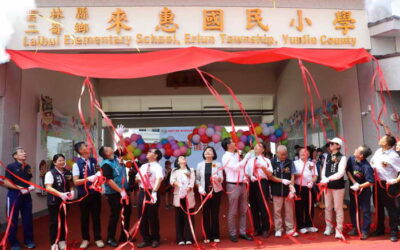 張麗善縣長參加來惠國小60週年校慶暨新校舍落成啟用 期許成為人才孵化基地