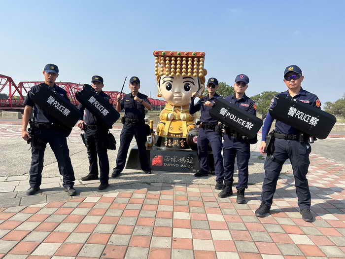 強化大甲媽祖來雲林遶境進香賜褔維安1